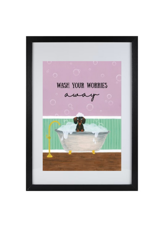 Wash Your Worries Away | Art Print